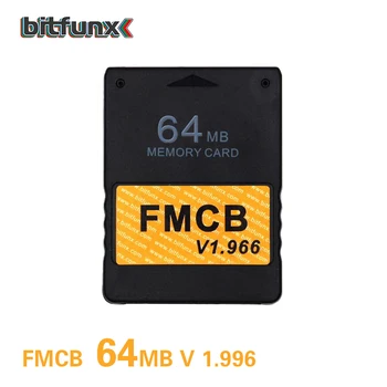 BitFunx Free McBoot 64MB Atminties Kortelė PS2(Playstation 2) FMCB Atminties Kortelės v1.966