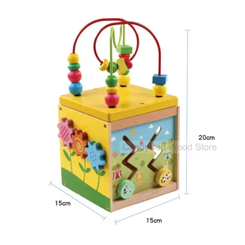 Daugiafunkcinis Geometrijos Įspūdį Multi Modelius Mediniai Žaislai Montessori Ugdymo Mediniai Žaislai, Vaikams, Vaikams, Dovanų UL2964H