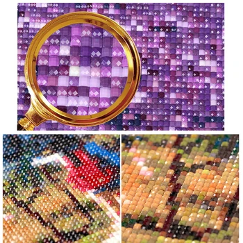Helovinas Diamond Mozaikos Pilnas Ekranas Diamond Tapybos Moliūgų Nuotrauką Strazdų Deimantų Meno Kryželiu Rinkinys ZWQ