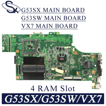 KEFU Nešiojamojo kompiuterio motininė plokštė, skirta ASUS G53SW G53SX VX7 G53S originalus mainboard HM65 4-Lizdai