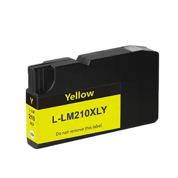 LCL 210XL 210 XL (5-Pack Black Cyan Magenta Yellow) Rašalo Kasetė Suderinama Lexmark OfficeEdge Pro4000c 4000 5500 5500t