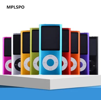 MPLSBO Slim MP3 MP4 Muzikos Grotuvą 1.8 colių LCD 8GB 16GB 32GB Atmintis Ekranas FM Radijas, Vaizdo Grotuvas su Availabe