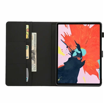 Odinis dėklas iPad 4 Oro 10.9 10.2 2020 M Pro 10.5 Oro 3 2019 iPad Pro 11 Colių 2018 Apversti Magnetinių Smart Cover Stovėti Piniginės Lizdas