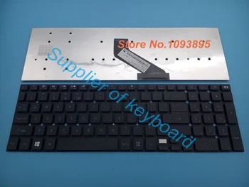 Originalus NAUJAS anglų klaviatūra Packard Bell Easynote VG70 TV11 TS11 LV11 LS11 P7YS0 P5WS0 Nešiojamas anglų klaviatūra, Juoda