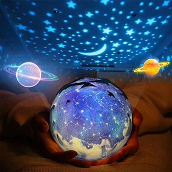 Xsky Žvaigždžių Visatos Projektorius Naktį Šviesos Aurora Meistras Projekcija USB naktinė lempa Lempos Romantiška Gimtadienio, Kalėdų Dovana Vaikams